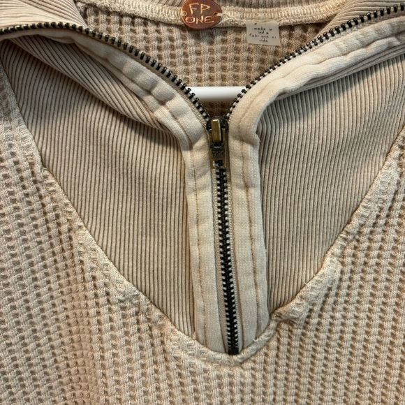 Free People Women's Ashton Half Zip Thermal Top - Picture 5 of 8